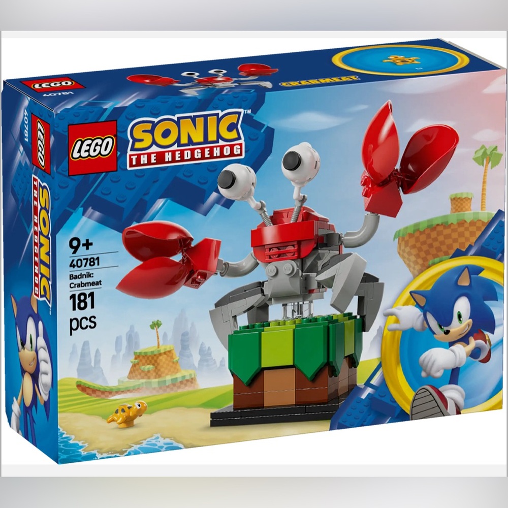 LEGO® Sonic the Hedgehog™ Badnik: Crabmeat (40781) NEW in Sealed Box